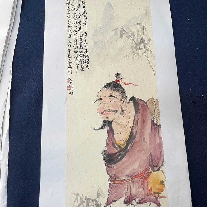 国画秦志磊国画禅意70/23