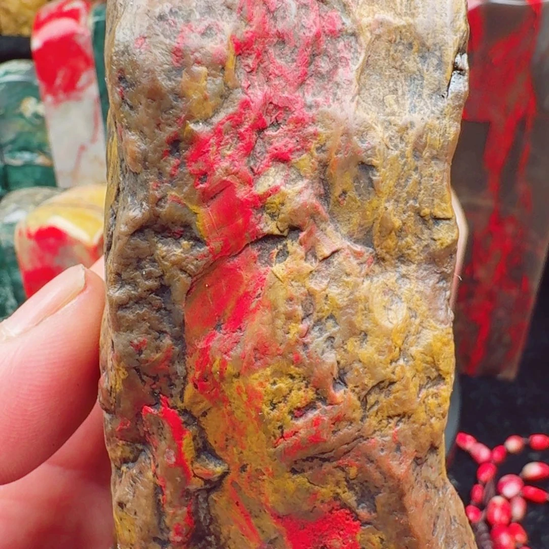 昌化鸡血石田黄血