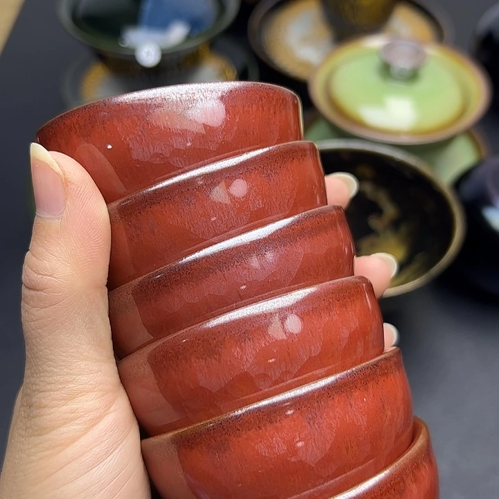 茶盏建窑建盏主人杯