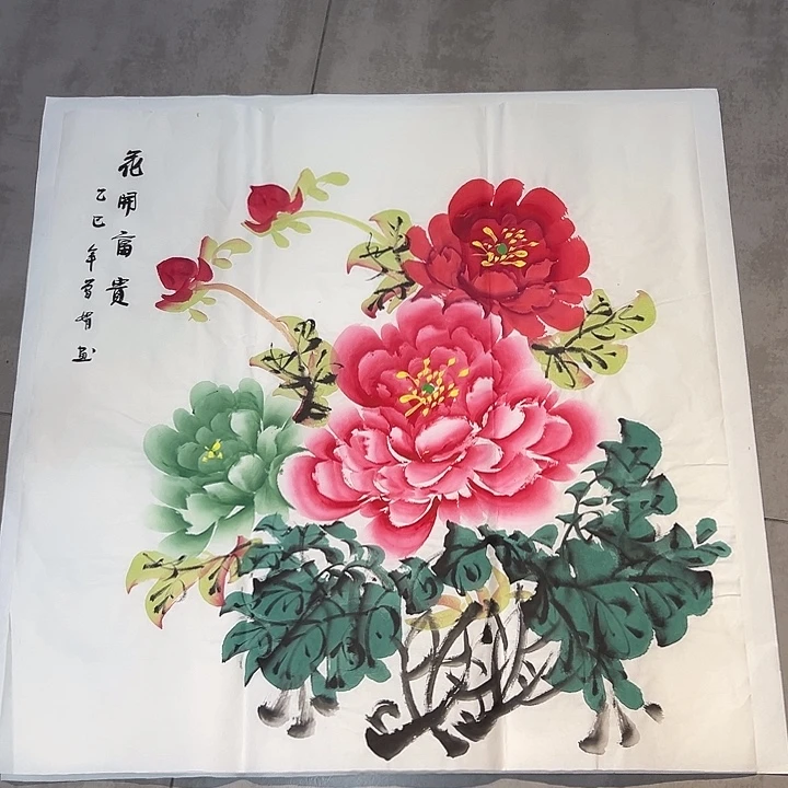 国画精品手绘作品