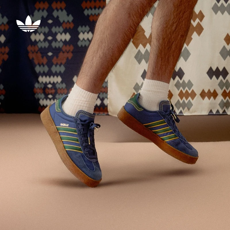 阿迪达斯三叶草 T头鞋 CLOT GAZELLE陈冠希联名板鞋德训鞋 JR5408
