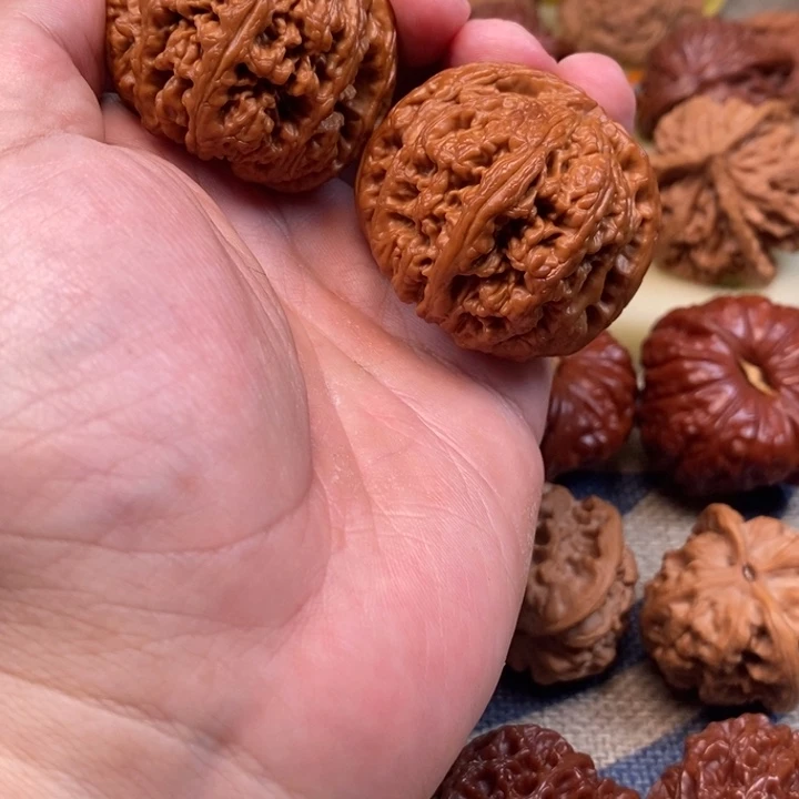 文玩核桃把件*️**核桃