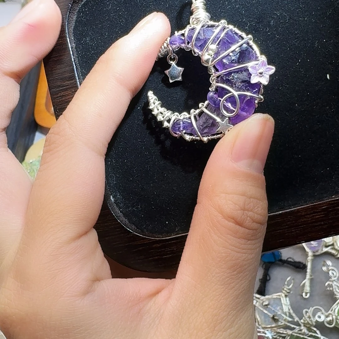 我***了手工定做紫水月亮