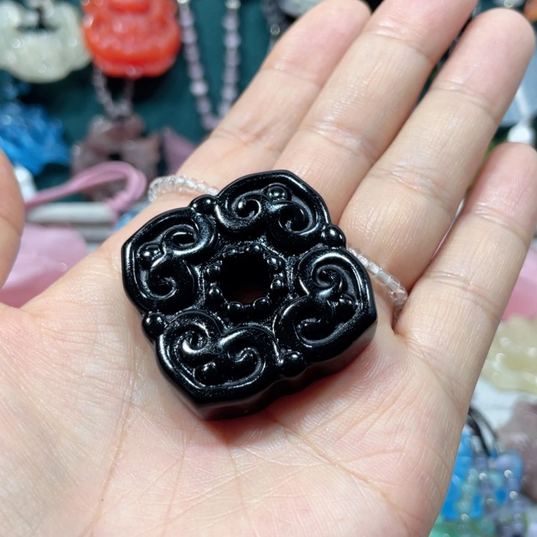 【闪购商品】未镶嵌岫玉颈饰38项链