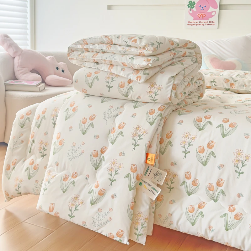 A类大豆被 被子冬款加厚保暖冬被 棉被夏凉空调被单人学生宿舍被