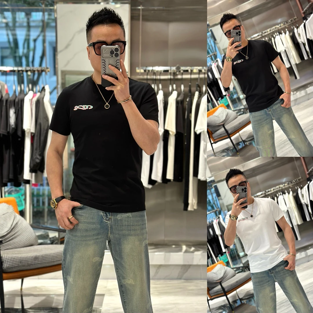 【发现者IV】2025新品夏季时尚品牌MOS圆领欧货短袖百搭T恤198319