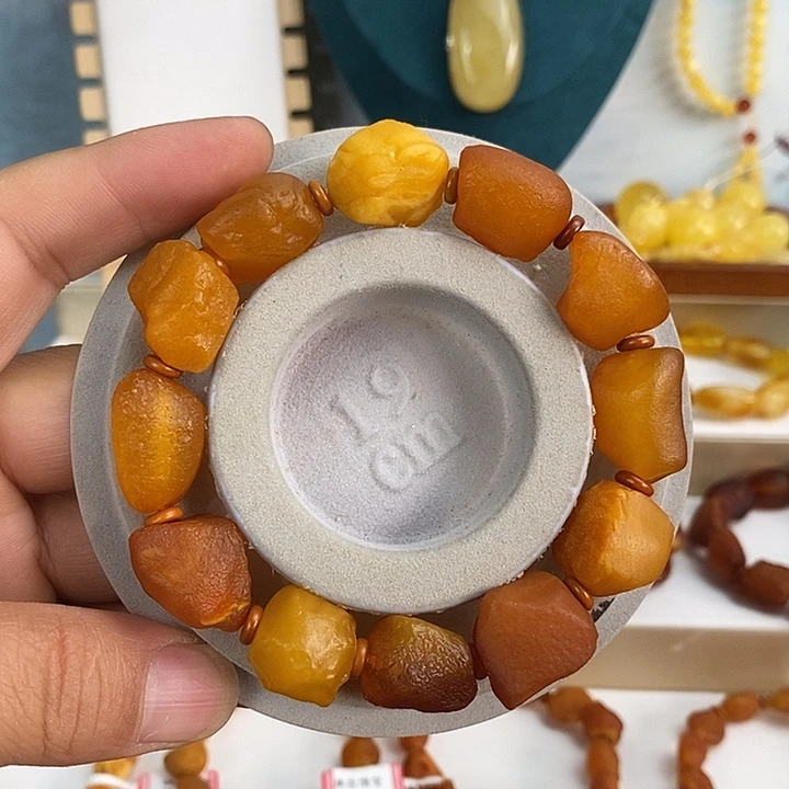 未镶嵌蜜蜡手链手串13