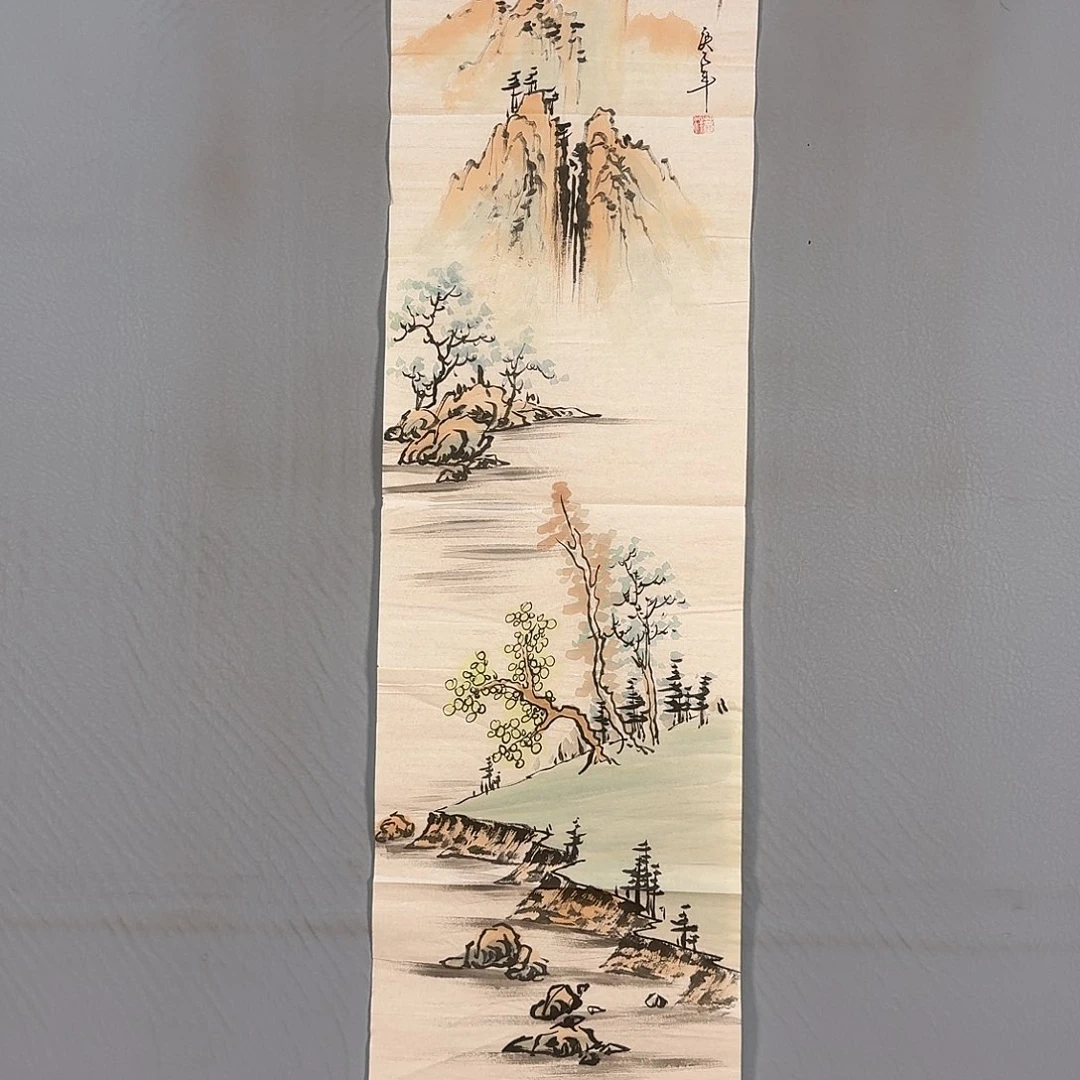 国画243 牡丹仙子和白月光下也
