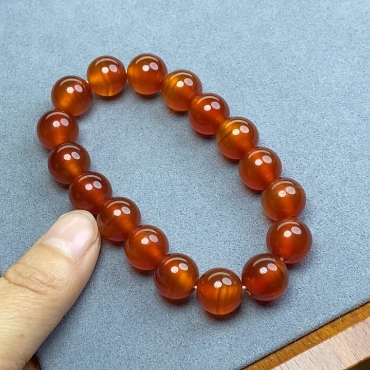 玛瑙/玉髓手链未镶嵌冰*