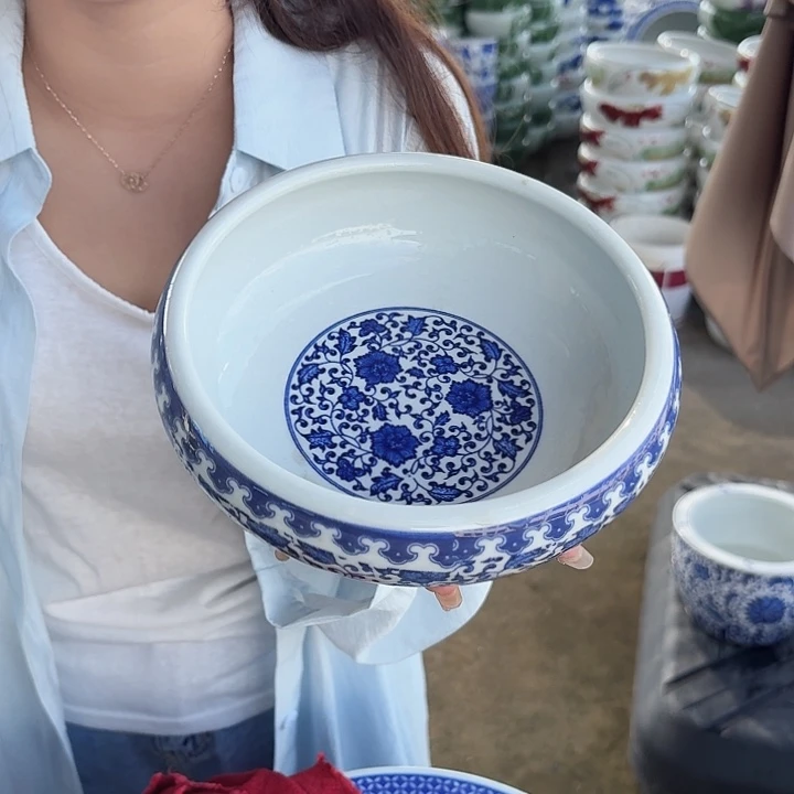 瓷片直径20厘米高6……