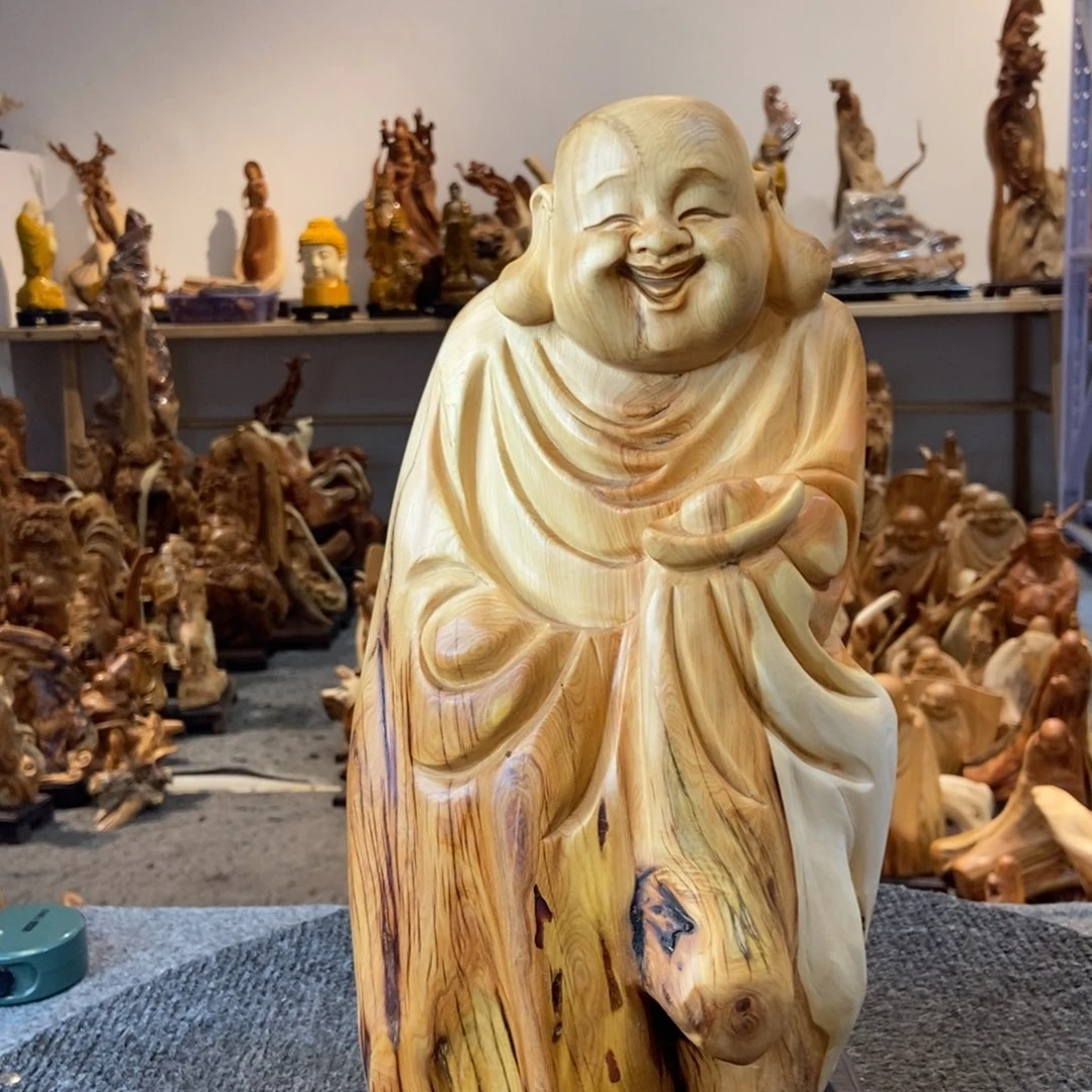 柏木（崖柏）神**林太行崖柏根雕摆件