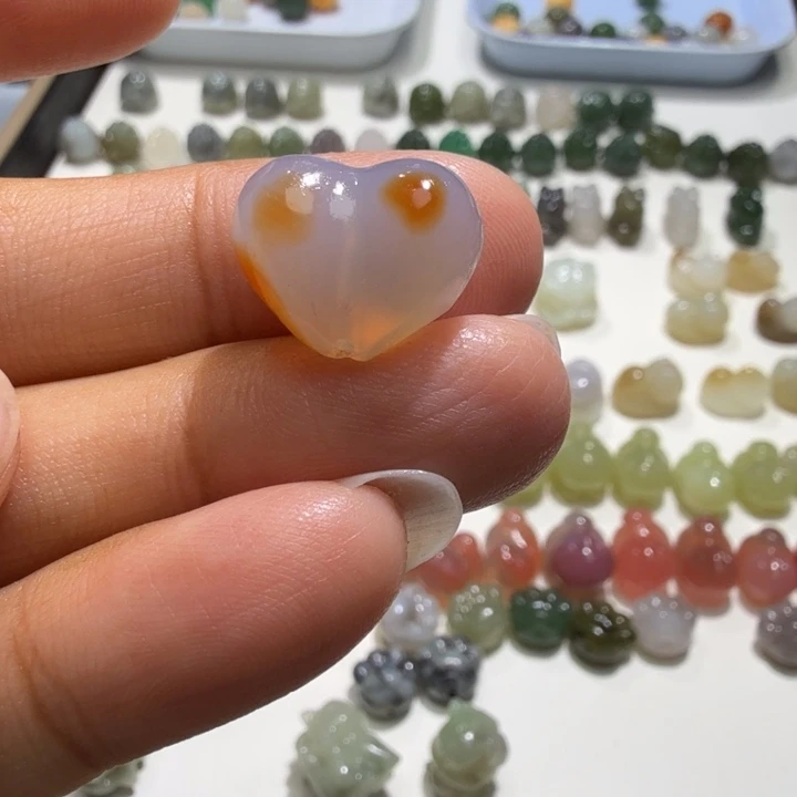 未镶嵌和田玉珠宝半成品