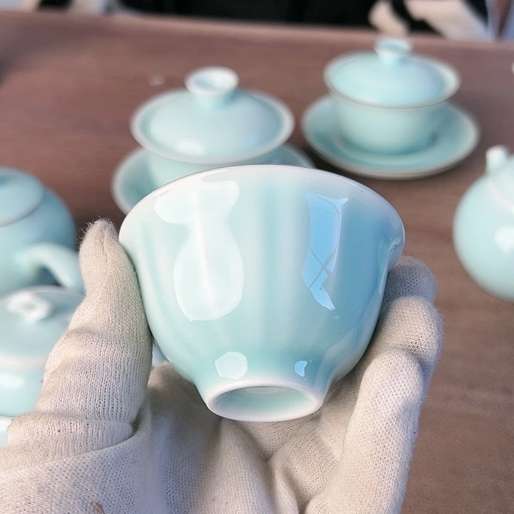 小米茶器龙泉青瓷