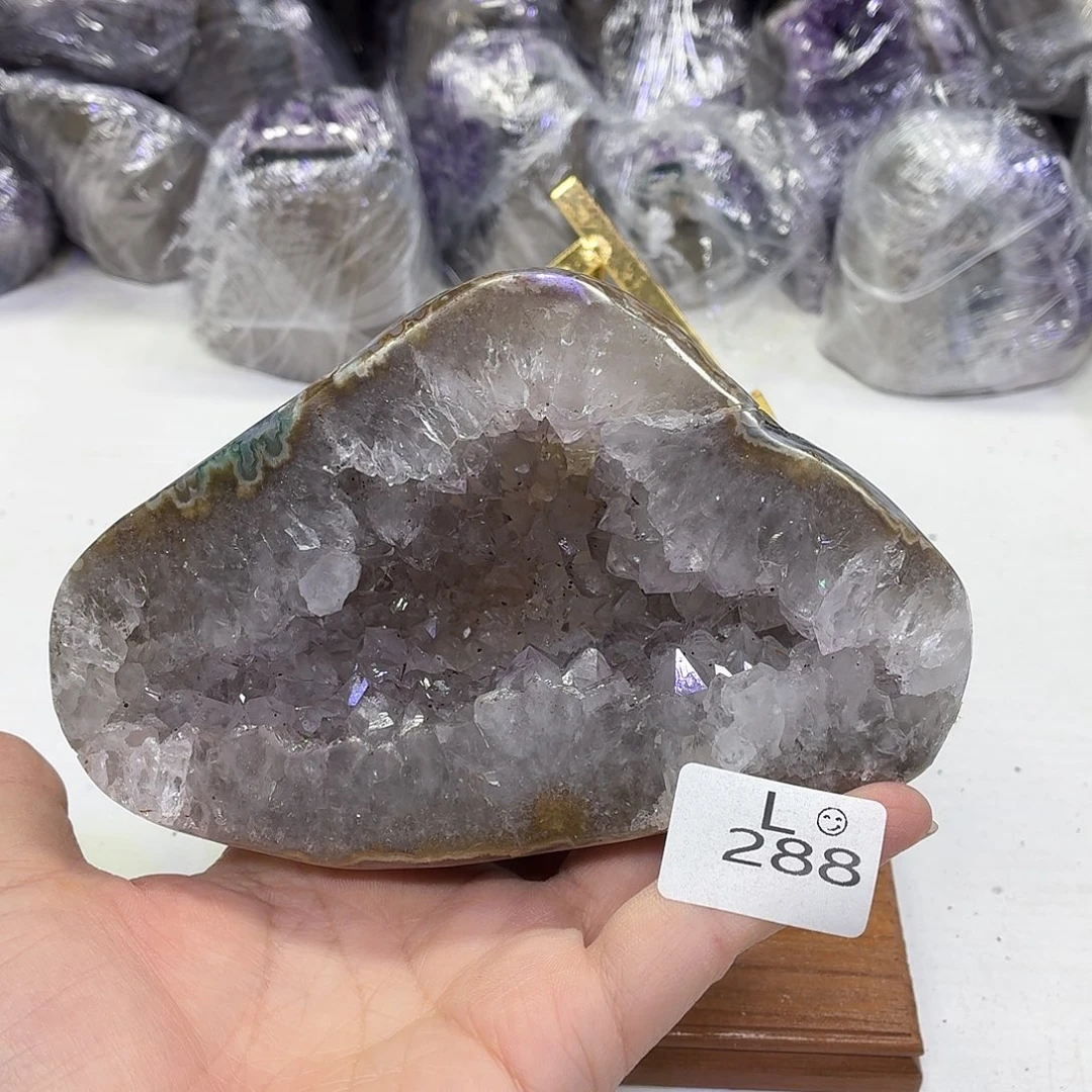 未镶嵌水晶摆件天然紫水晶