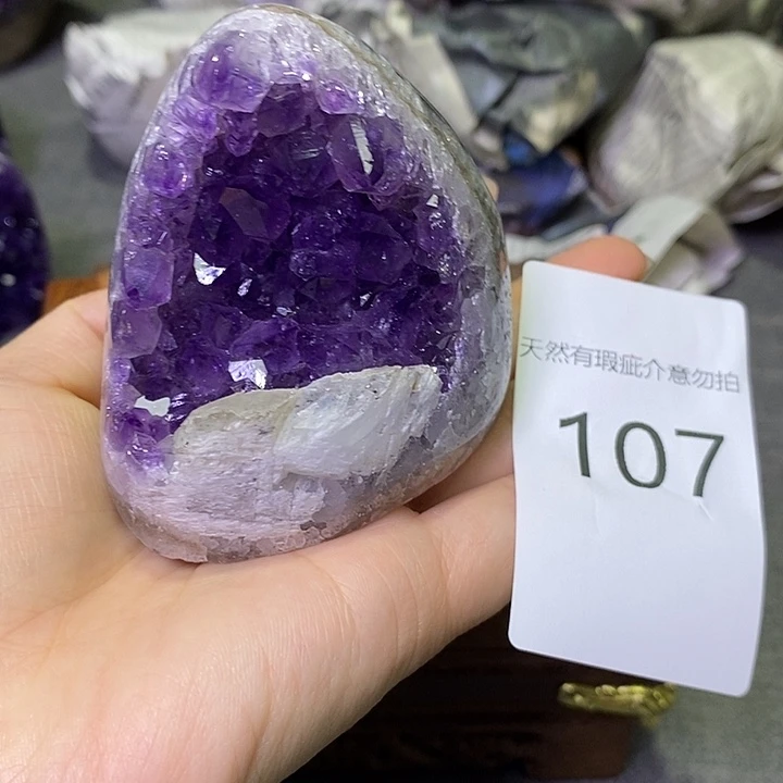 未镶嵌珠宝半成品紫晶