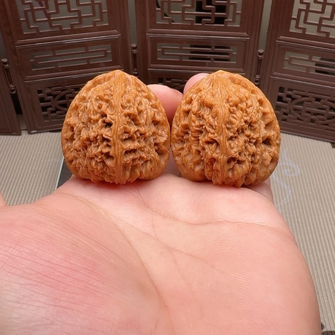 文玩核桃把件41尺高炮南疆石