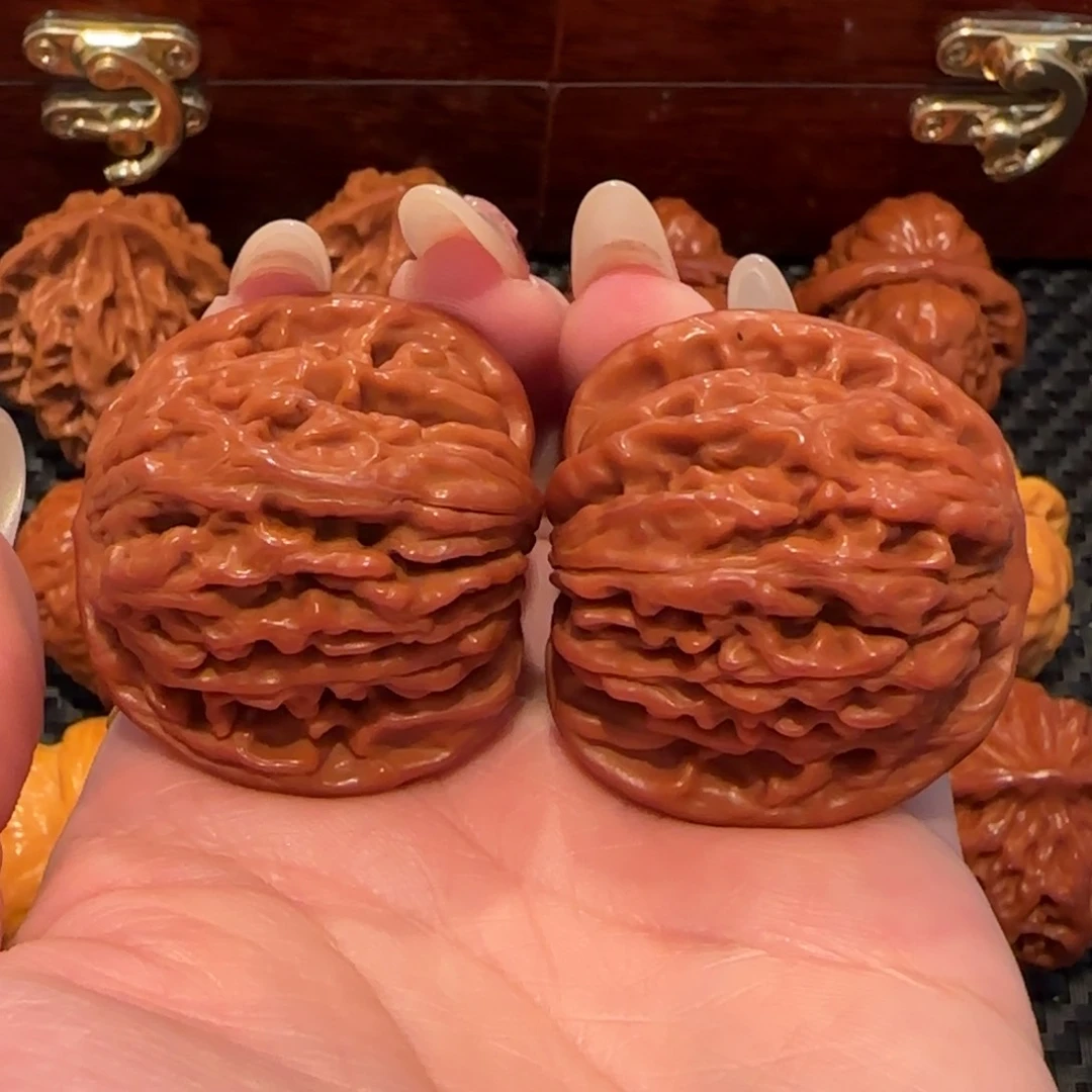 文玩核桃吊坠四座楼40精品2673