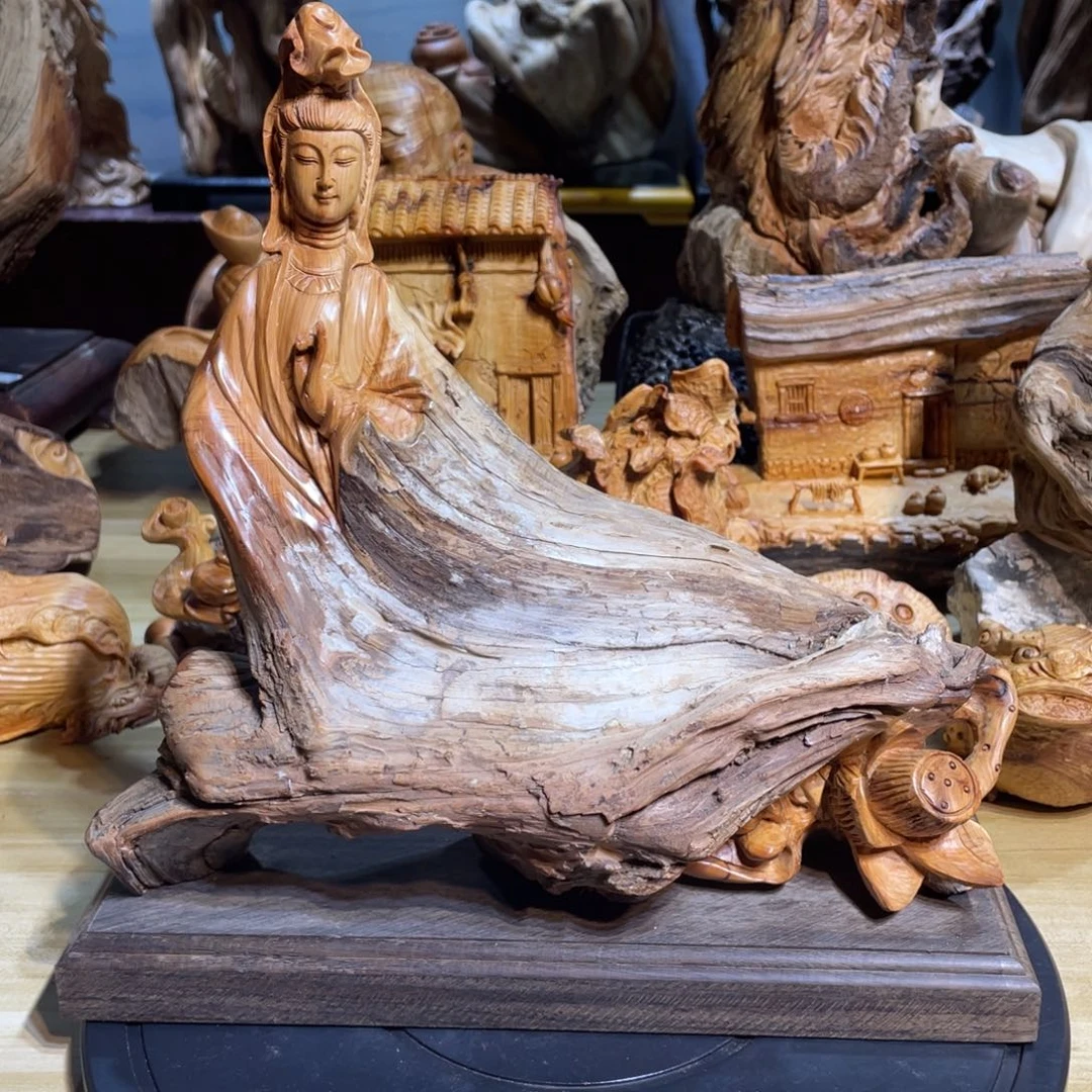 柏木太行崖柏工艺品