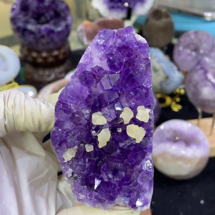 大型摆件（非配饰）紫晶未镶嵌