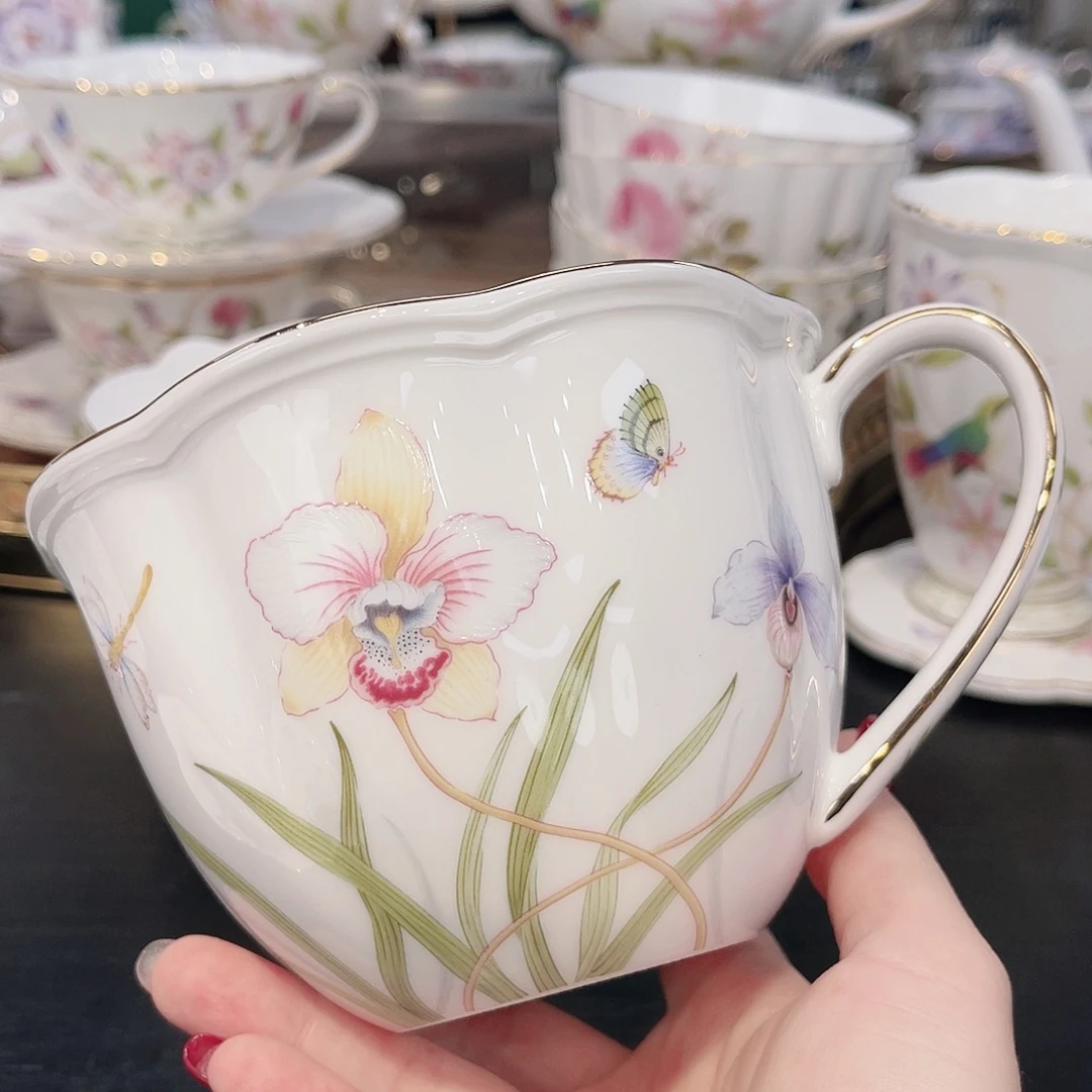 骨瓷早餐杯———————————————-