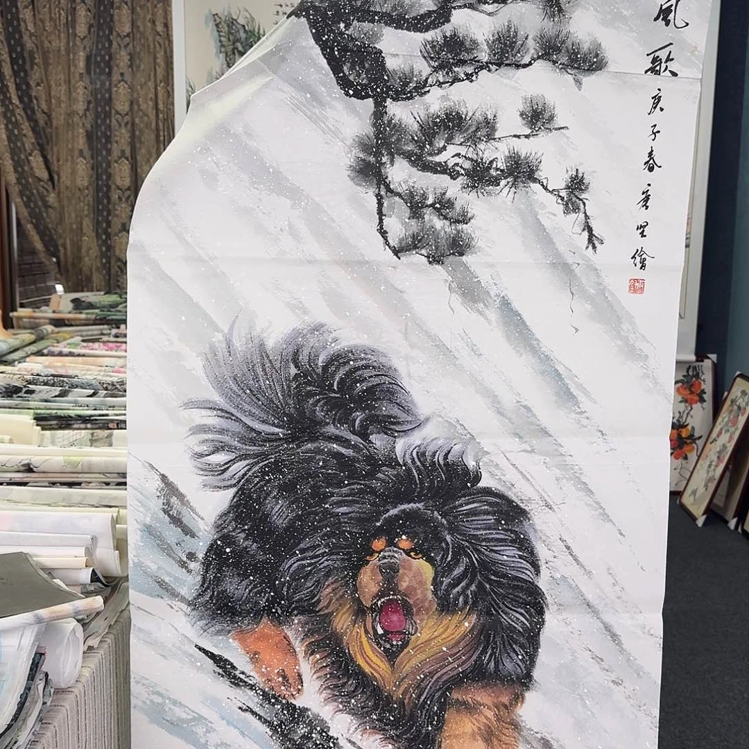 纯手绘国画作品欣赏