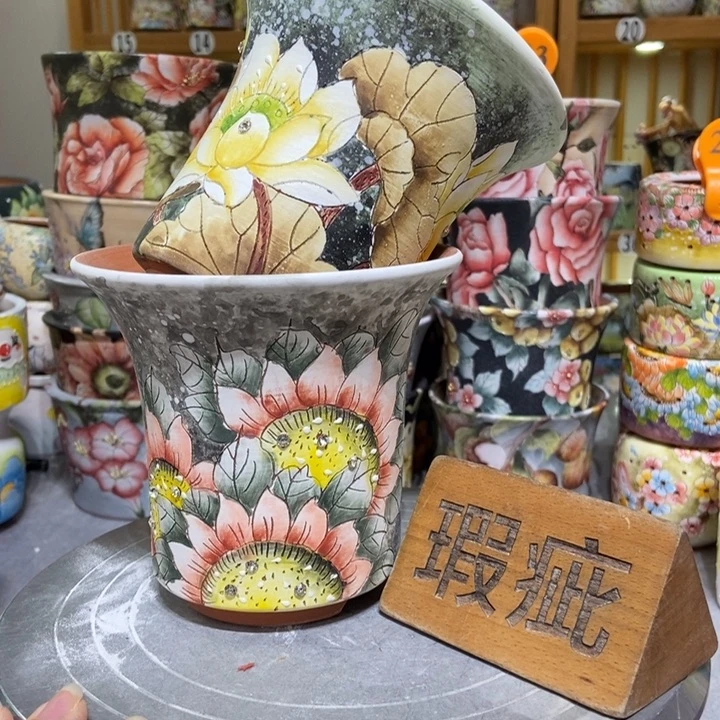 景德镇艺术手绘作品