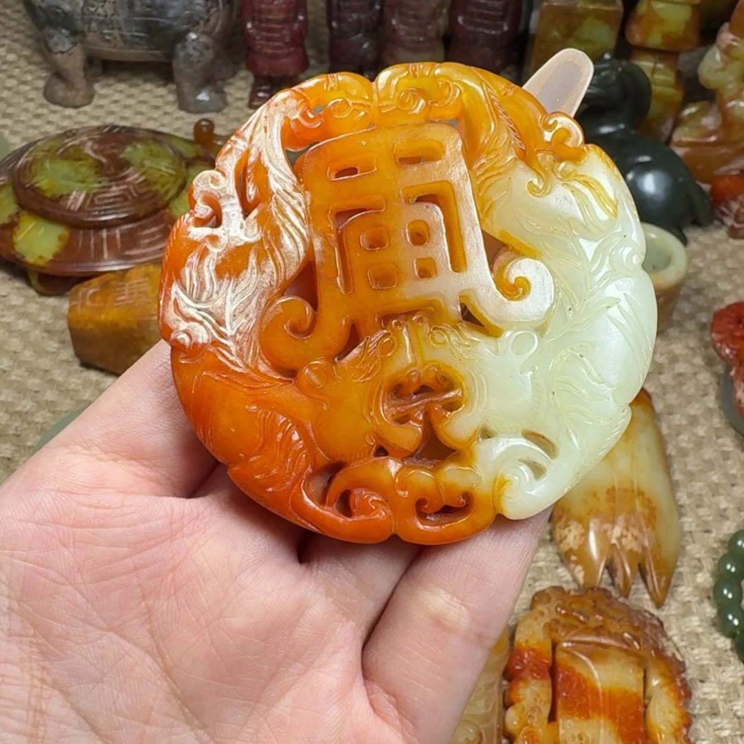 吊坠白玉菩提挂件