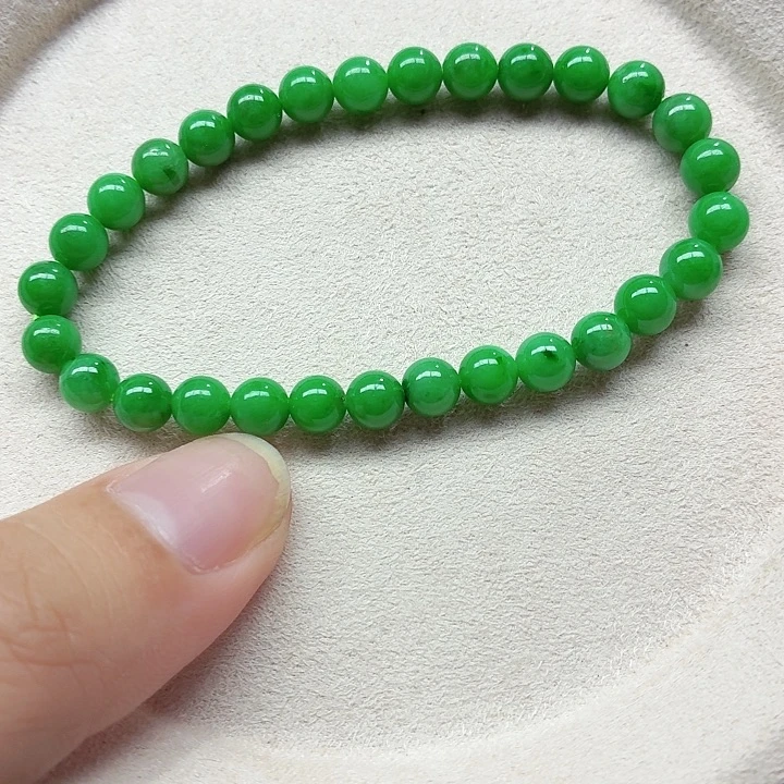 未镶嵌手链翡翠天然缅甸翡翠A货6