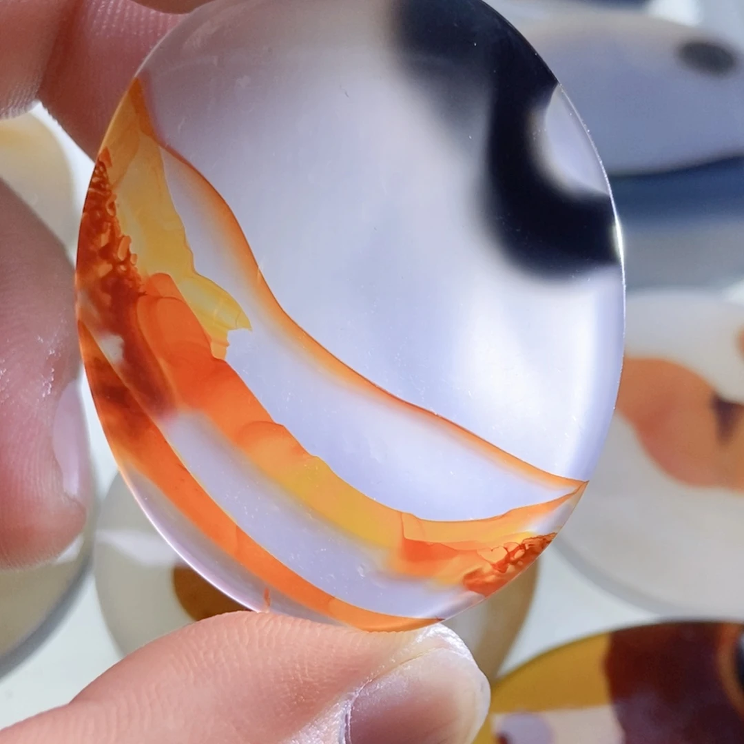 【闪购商品】玛瑙/玉髓颈饰未镶嵌黄*忠