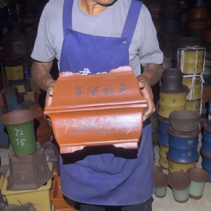 紫砂花盆紫砂花盆