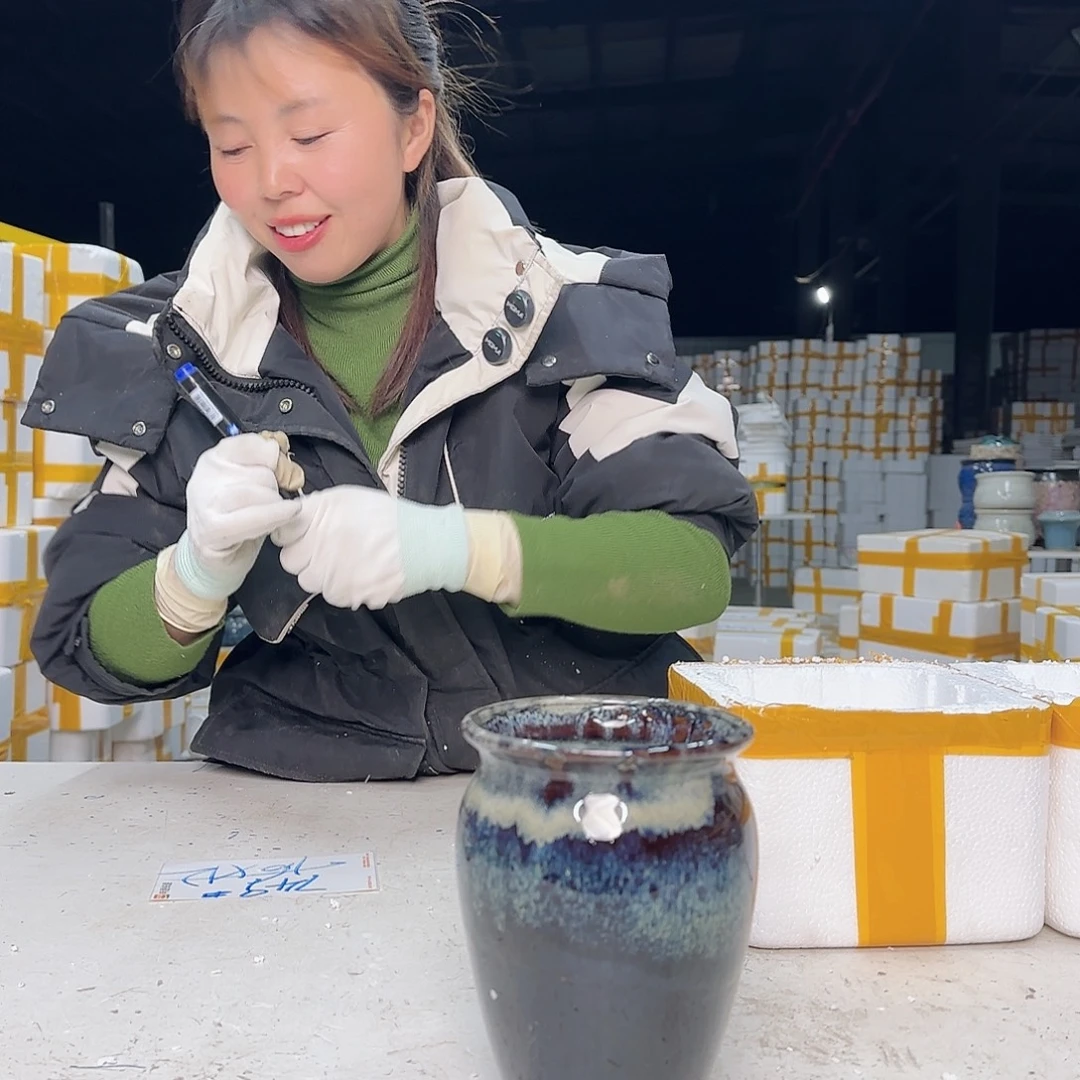 紫砂花盆云上花盆直播1222-749