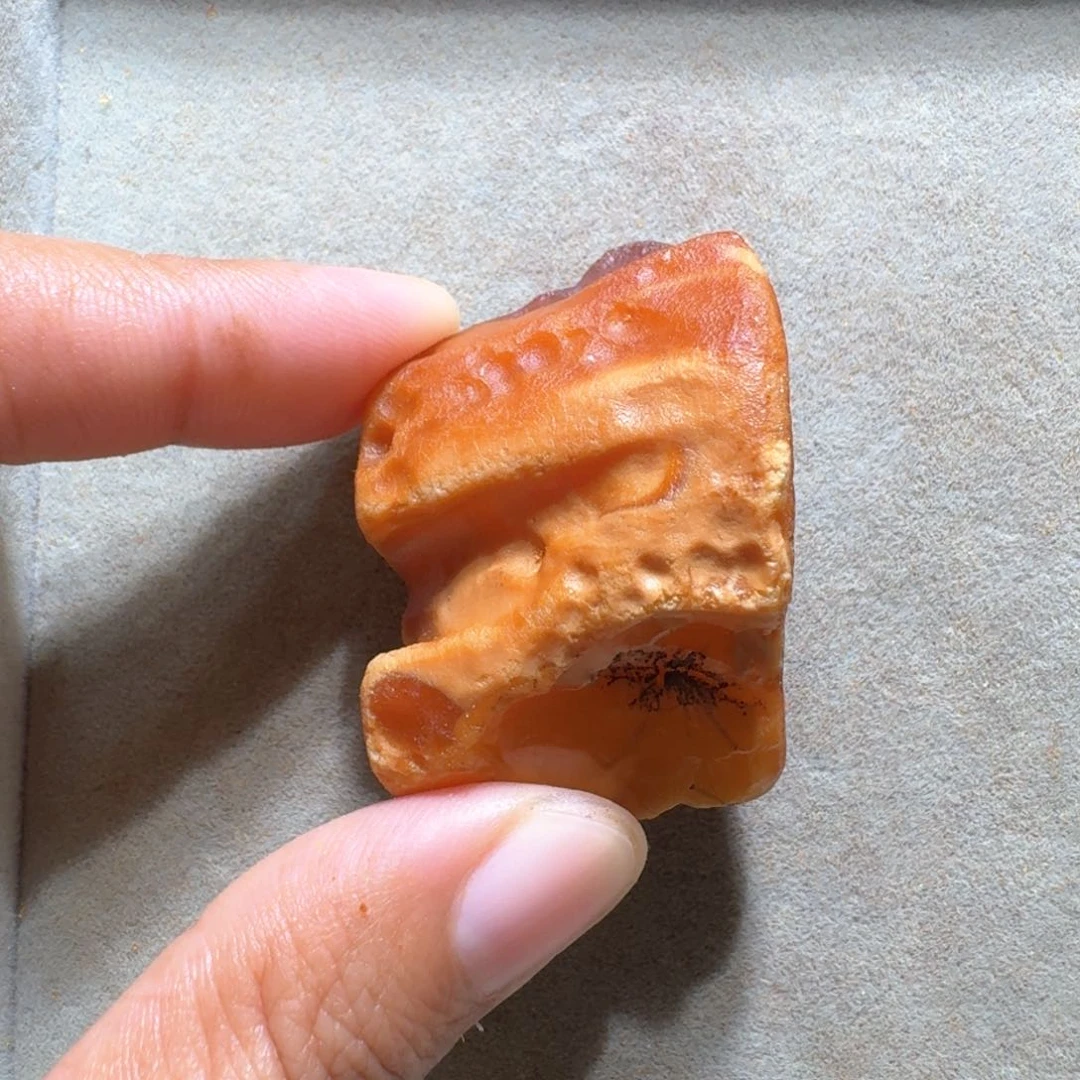 未镶嵌定制琥珀懒****了定制