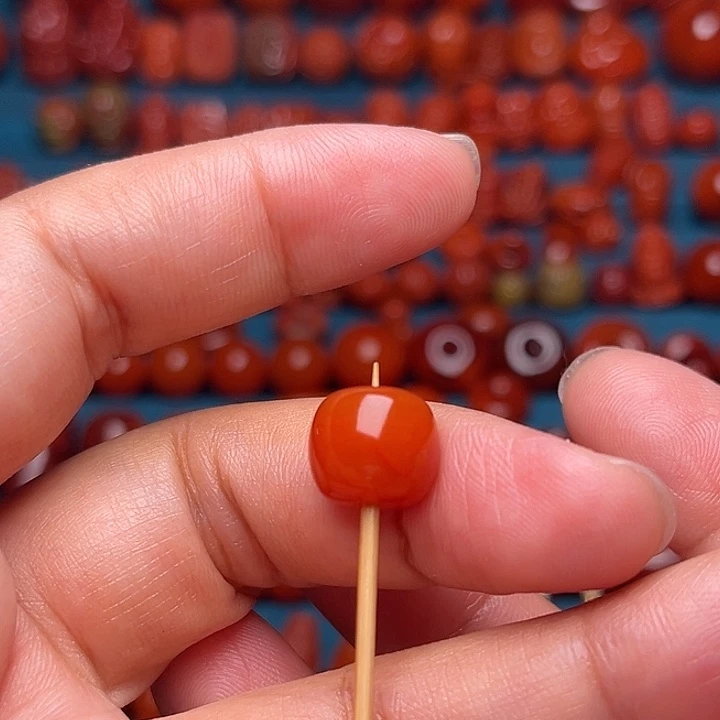 未镶嵌配饰南红玛瑙火焰纹老型11.3mm