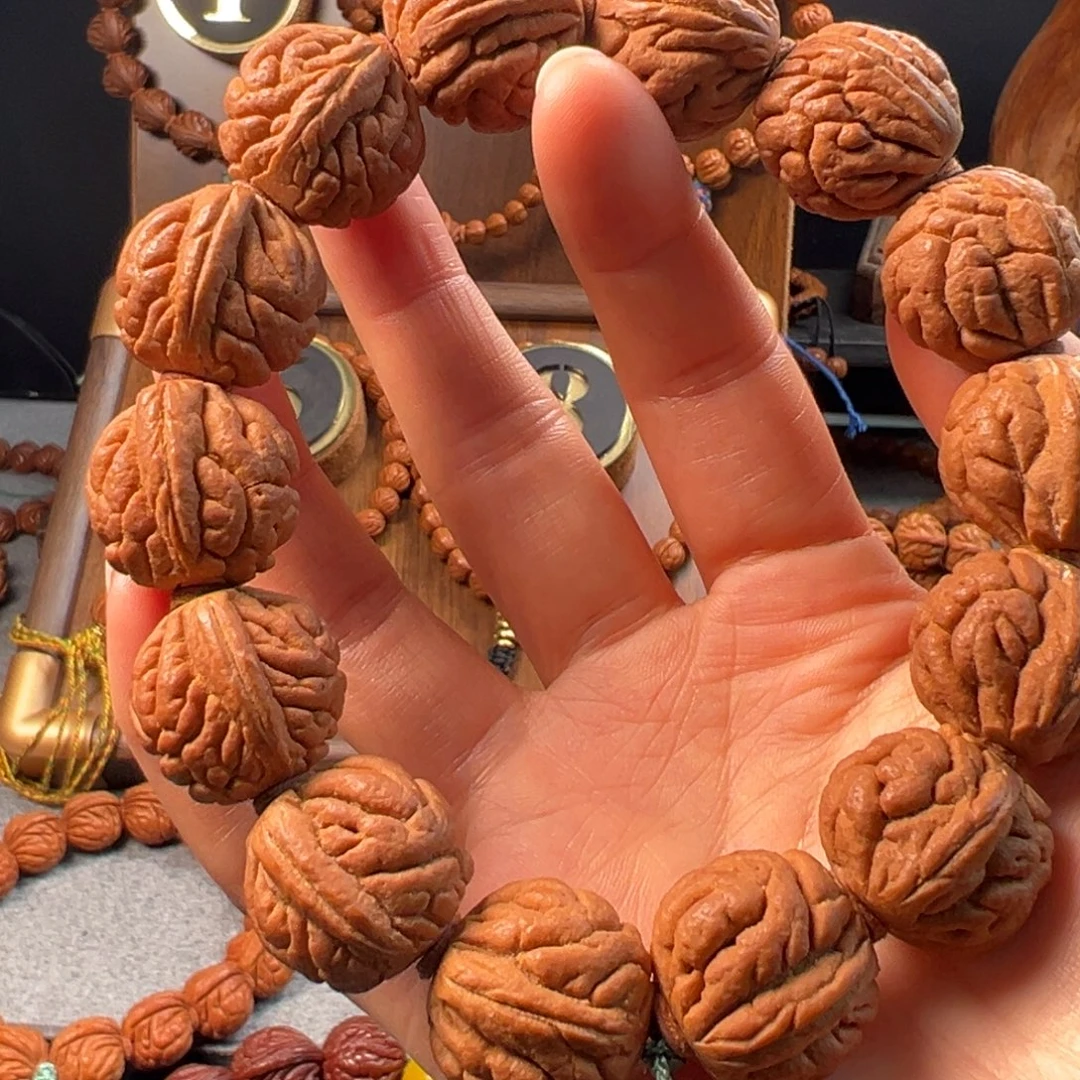 桃核吊坠22霸王龙元宝