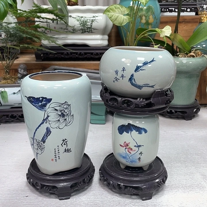 陶瓷花盆紫砂花盆抢购