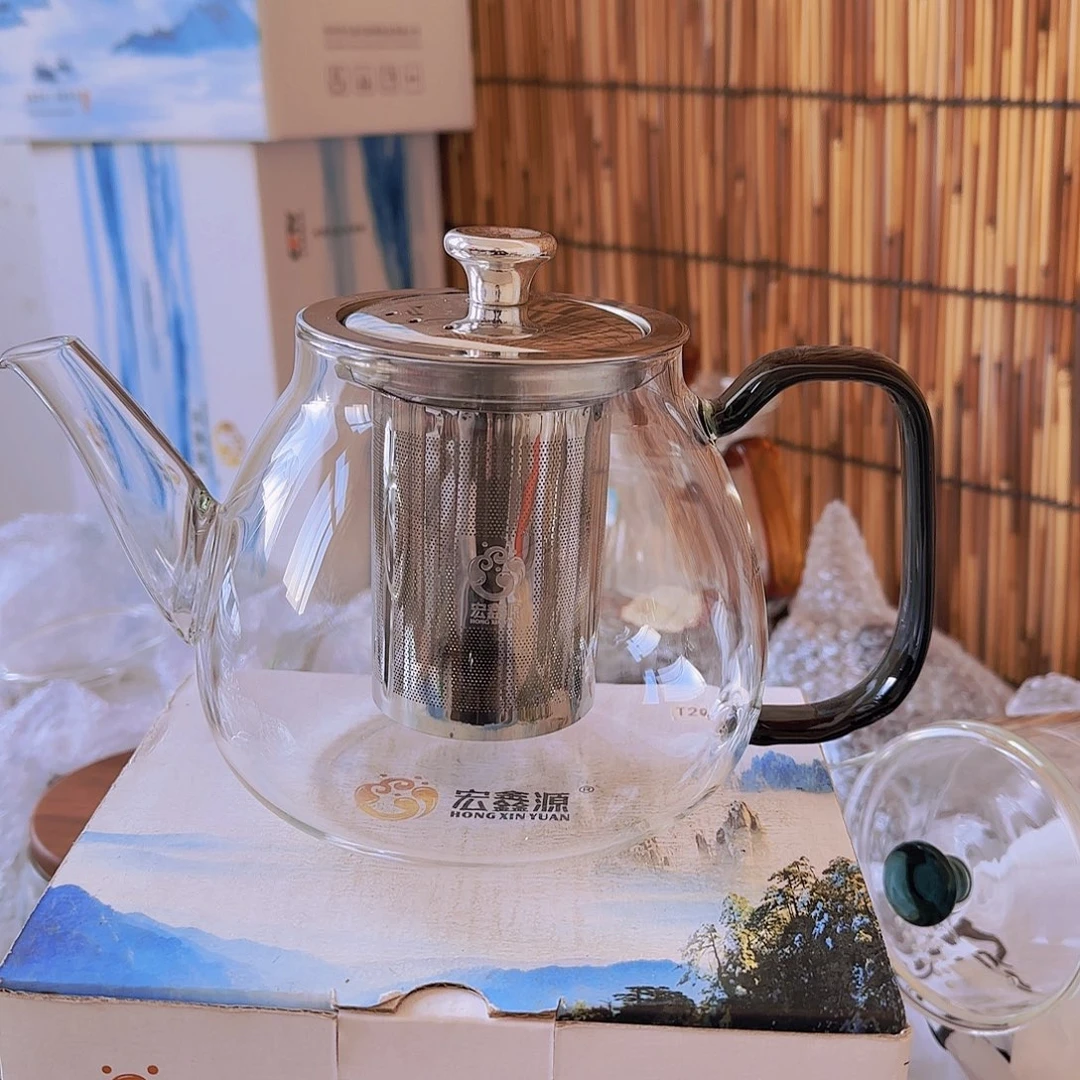 高硼硅玻璃茶水分离款瑕疵H105钢 黑07