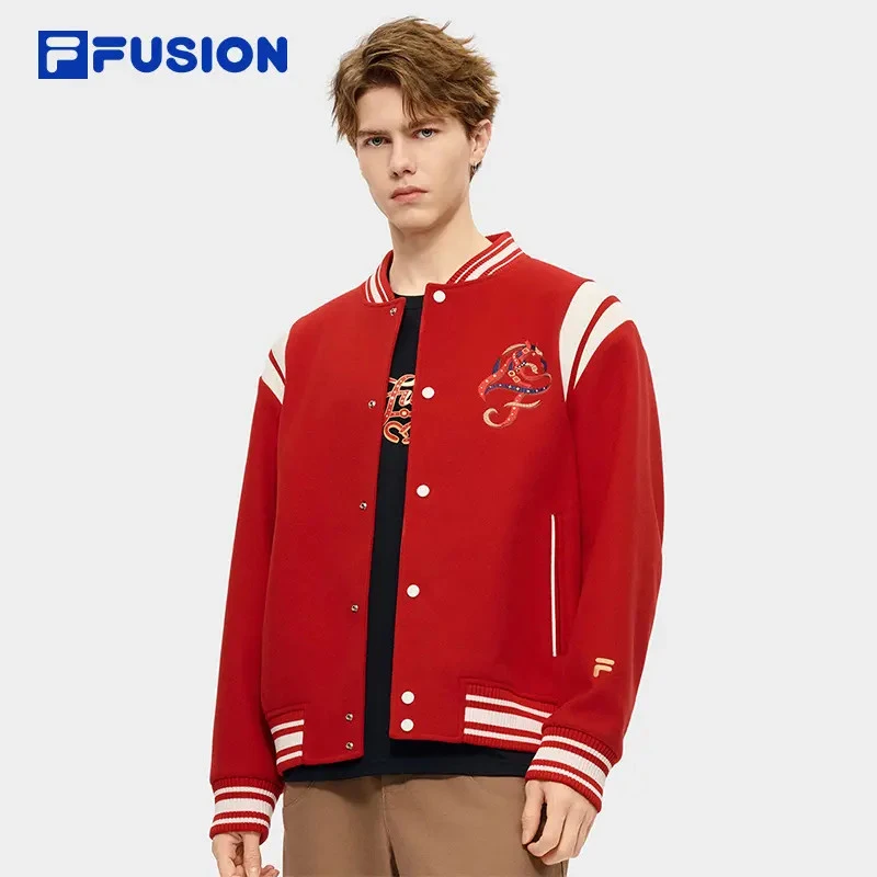 马上起飞 | Dimitri联名外套FILA FUSION斐乐男春新年款拼色上衣