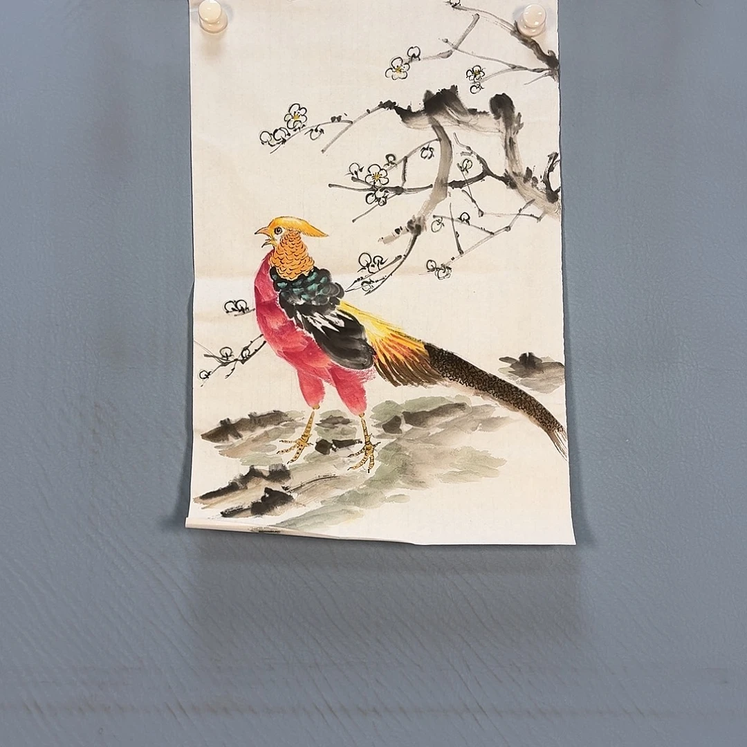 国画230 牡丹一如您的脸颊美丽