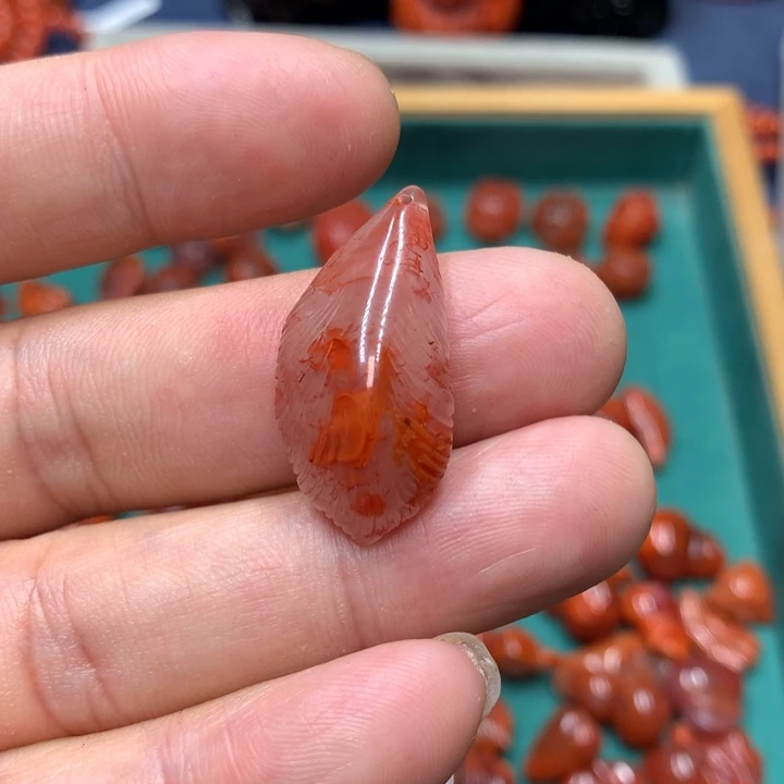 吊坠(不含链)未镶嵌南红玛瑙