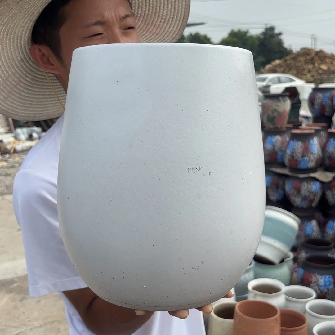 白蛋壳一个口径21高度28