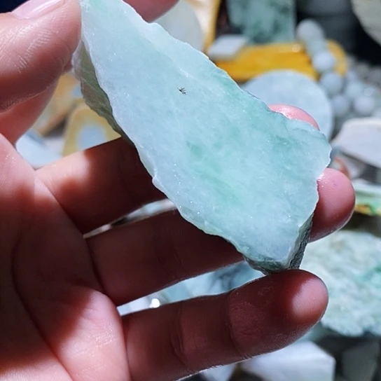 翡翠散珠边角料307