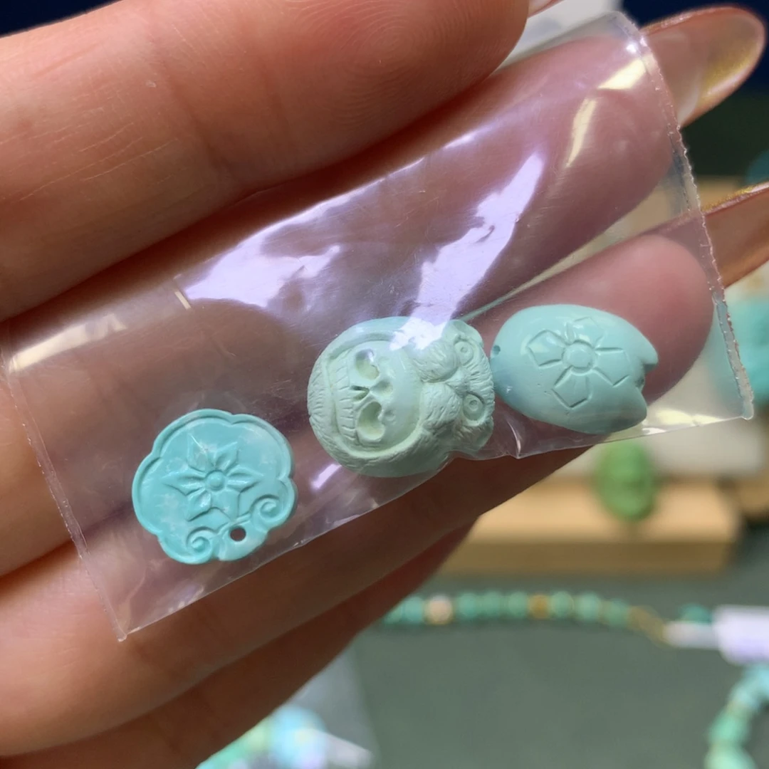 绿松石配饰定制未镶嵌