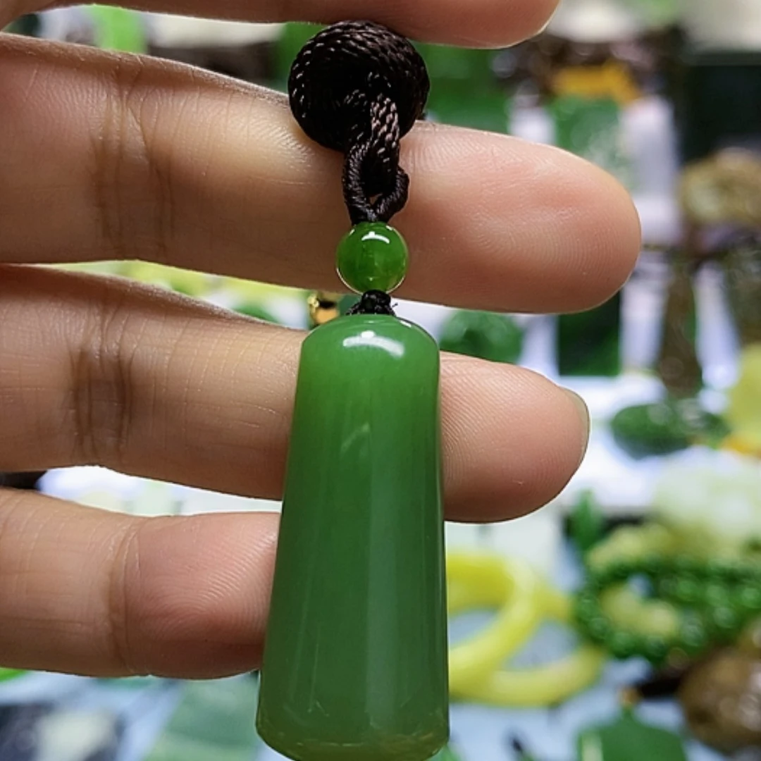【闪购商品】未镶嵌和田玉（碧玉）挂件?****?