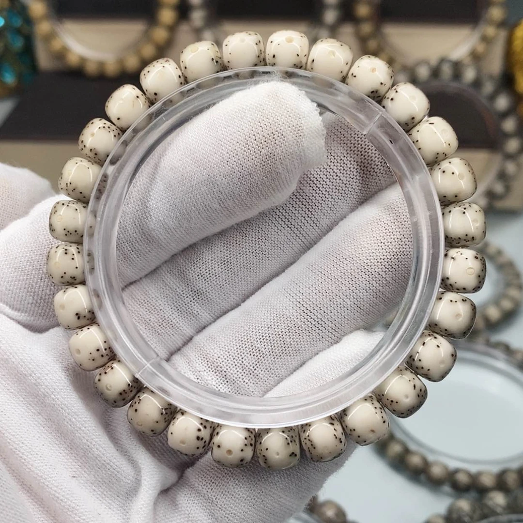 【闪购商品】星月菩提手串一物一图原生态同枝糯冰通体一线天