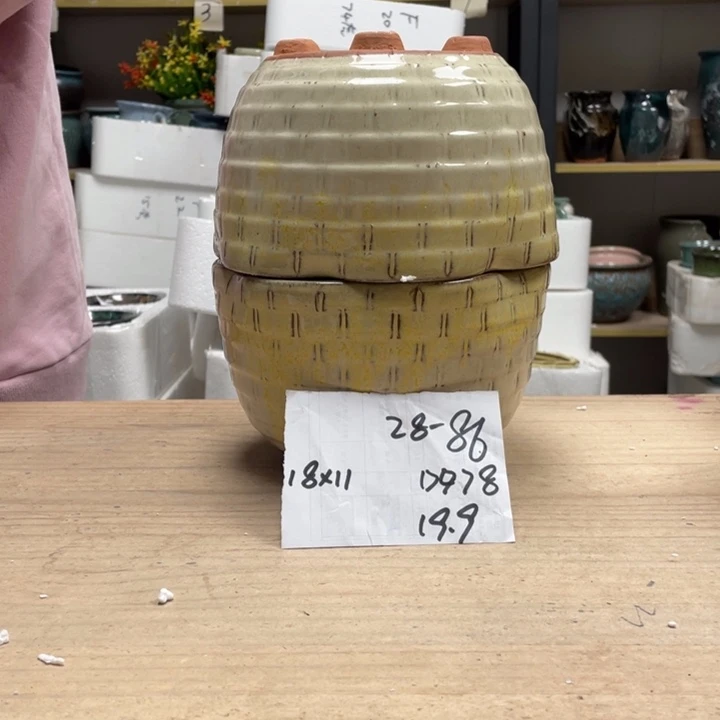 紫砂花盆多肉花盆微瑕86