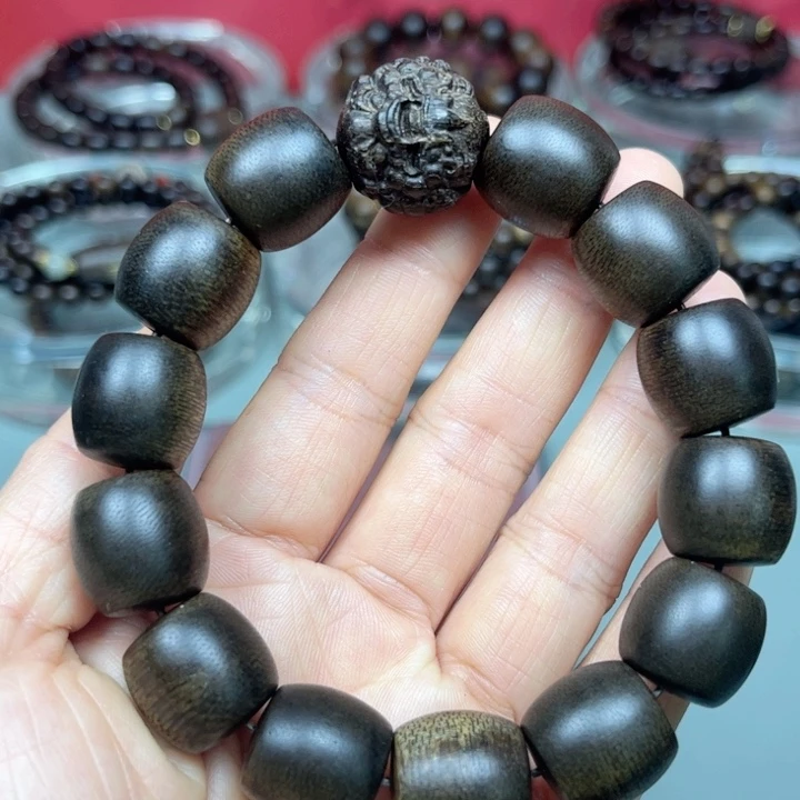 沉香手串棋楠1.6沉水手串