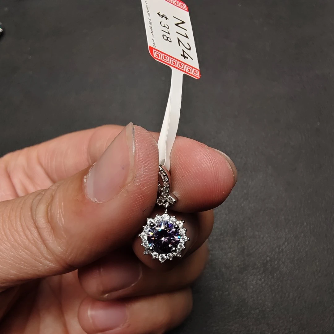 意大利 GD-奢华气质轻奢梦幻彩色耳饰吊坠戒指腰佩N124