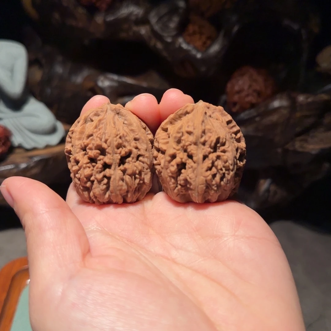 文玩核桃把件肉丸73