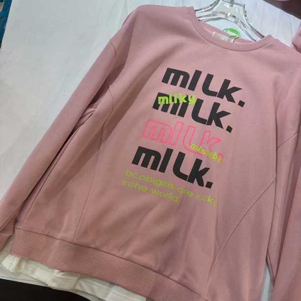 【4007】春季新款！青少年圆领卫衣