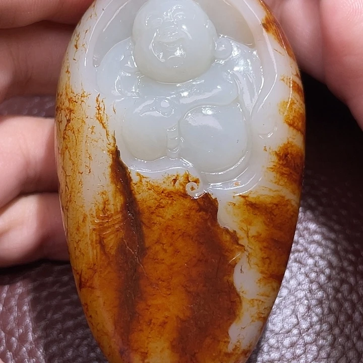 心***神颈饰未镶嵌和田玉